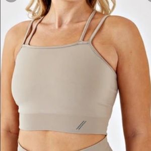 Tala Solasta Longline Sports Bra - Chai